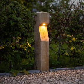 Tuinverlichting Oak houten terraslamp tuinpad verlichting Tuinverlichting