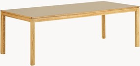 Uitschuifbare houten eettafel Bowen, 220-270-320 x 100 cm