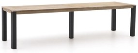 Tuin eettafel ROUGH | Rechthoekig  | Tuintafel Teakhout | 300x90cm | 8 personen | Kees Smit Tuinmeubelen