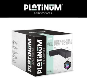 Platinum AeroCover Loungesethoes hoekset links 330x255x100xH70