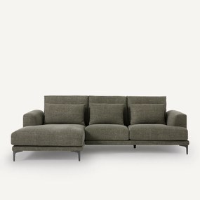 Bank, hoek links, katoen/linnen, Marsile