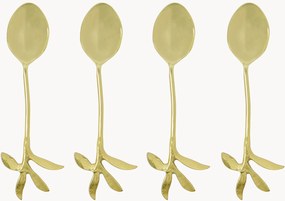 Hoogglans gepolijste theelepels Serve, 4-delig