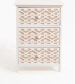 Hulpmeubilair Cloak Wit, breed, 3 laden