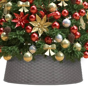 vidaXL Kerstboomrok Ø65x19,5 cm bruin