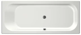 Xenz Aruba Ligbad - 190x80x48 - afvoer Midden - acryl - wit mat 6894-03
