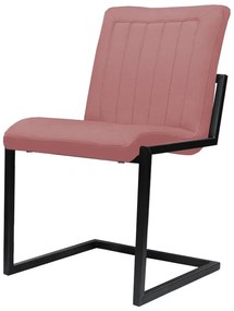 Eetkamerstoel - Lara - stof Element roze 10