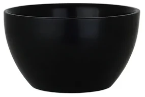 Best Design Arezzo waskom 20x20cm rond solid surface mat zwart 4010310