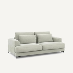 3-zits slaapbank van stonewashed fluweel, Marsile