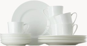 Bone China koffieset Jade, 18-delig