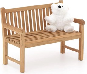 Kindertuinbank Kees Smit  | Teakhout | 2 personen | Tuinbank Natural Teak | 75cm | Kees Smit Tuinmeubelen