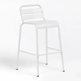 Pak Van 4 Janti Hoge Krukken 75 Cm Stapelbaar Wit - Sklum