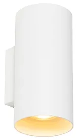 Design wandlamp wit rond 2-lichts - Sab Design GU10 Binnenverlichting Lamp