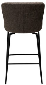 Dan-Form Glam Swivel Draaibare Barstoel Bruin Boucle