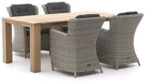 Intenso Milano/ROUGH-X 200cm dining tuinset 5-delig