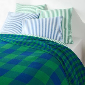 Geruite beddensprei in tetra, Calix