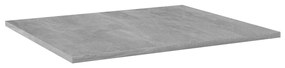 vidaXL Wandschappen 8 st 60x50x1,5 cm spaanplaat betongrijs