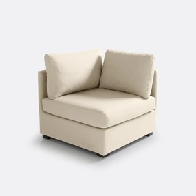 Hoekfauteuil, katoen, Robin