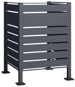 Afvalemmerhoes 120l of 240l Halen CoverTech antraciet