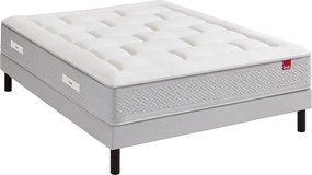 Set van pocketveringmatras met 5 zones en gestoffeerde lattenbodem, l'Etoile