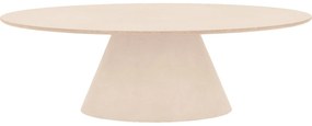 Goossens Eettafel Stone, Ovaal 240 x 120 cm