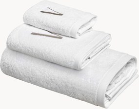 Katoenen handdoekenset Monogram van A tot Z, 3-delig