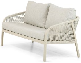 Stoel en Bank Loungeset 5 personen Aluminium/rope Taupe  Lifestyle Garden Furniture Biagio