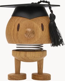 Decoratief object IQ Bumble van eikenhout