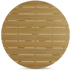 Tuinset 4 personen 125 cm Aluminium/rope Taupe Santika Furniture Santika