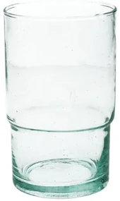 Glas, gerecycled glas, handgeblazen, 550 ml