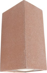 Moderne buiten wandlamp terracotta 2-lichts IP44 - Pompei
