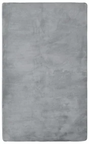 vidaXL Vloerkleed teddy 270x180 cm grijs