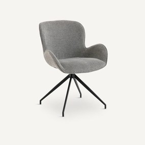 Draaiende tafelfauteuil Asyar