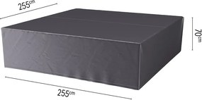 Platinum Aerocover loungesethoes - Ademende hoes voor loungeset 255 x 255 x H70cm