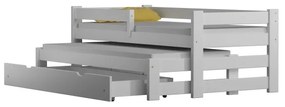 Peuter Wit  Onderschuifbed - Gabriel For Kids Kinderen Peuter Junior 5056231720908 Children's Beds Home, 180 x 80, Nee, Geen Children's Beds Home Denn