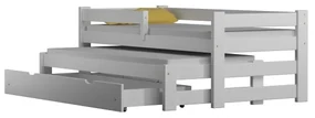 Peuter Turkoois Onderschuifbed - Gabriel For Kids Kinderen Peuter Junior 5056231720830 Children's Beds Home, 160x80, Nee, 11 cm schuim/kokos/boekweitm