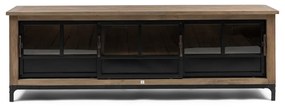 Rivièra Maison - The Hoxton Flatscreen Dresser XL - Kleur: zwart