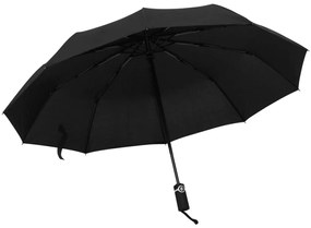 vidaXL Paraplu automatisch inklapbaar 104 cm zwart