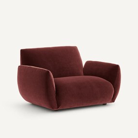 Fauteuil in fluweel, Spogano
