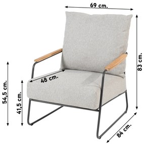 4 Seasons Balade loungestoel (1 stuk)