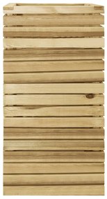 vidaXL Plantenbak verhoogd 50x50x100 cm geïmpregneerd grenenhout