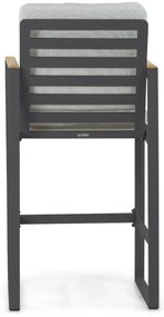 Barstoel Aluminium Grijs-antraciet Lifestyle Garden Furniture Faro