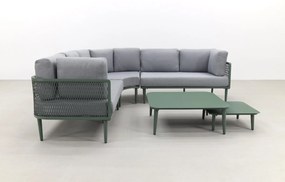 Garden Impressions Nina loungeset - Moss green/light grey
