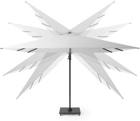 Zweefparasol  270 cm x 270 cm faded black Grijs-antraciet Platinum Voyager T¹