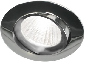 Beaux Lumiere led inbouw spot 5w met trafo chroom