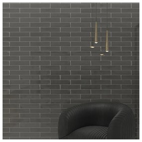Wandtegel 7,5x30 Cm Cifre Soul Grey Glans RBT165