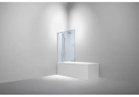 Van Rijn Products ST02 Badwand - 120x150cm - incl glasbehandeling - chroom ST02900