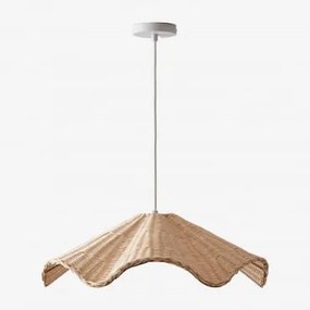 Heulyn Rotan Plafondlamp Natuurlijk - Sklum