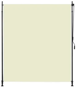 vidaXL Rolgordijn voor buiten 200x270 cm crème