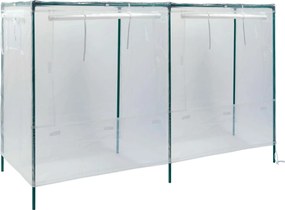 Vitavia afdekking verhoogd zaaibed L - hoekig - 55cm x 158cm x 105cm