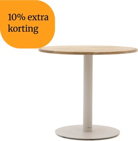+ 10% kassakorting | Bartafel Zavelli | Rond  | Tuintafel Teakhout | Ø120cm | 4 personen | Kees Smit Tuinmeubelen